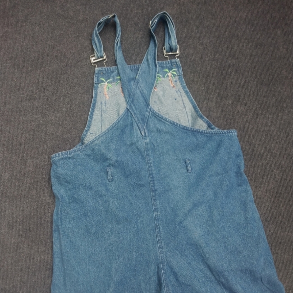 Vintage Monkey Denim Bib Overalls - Picture 5 of 8